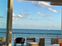 View from Aguamarina restaurant