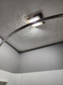 Light above shower
