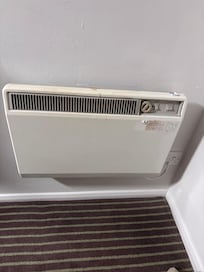 Heater looks like it’s been over heating