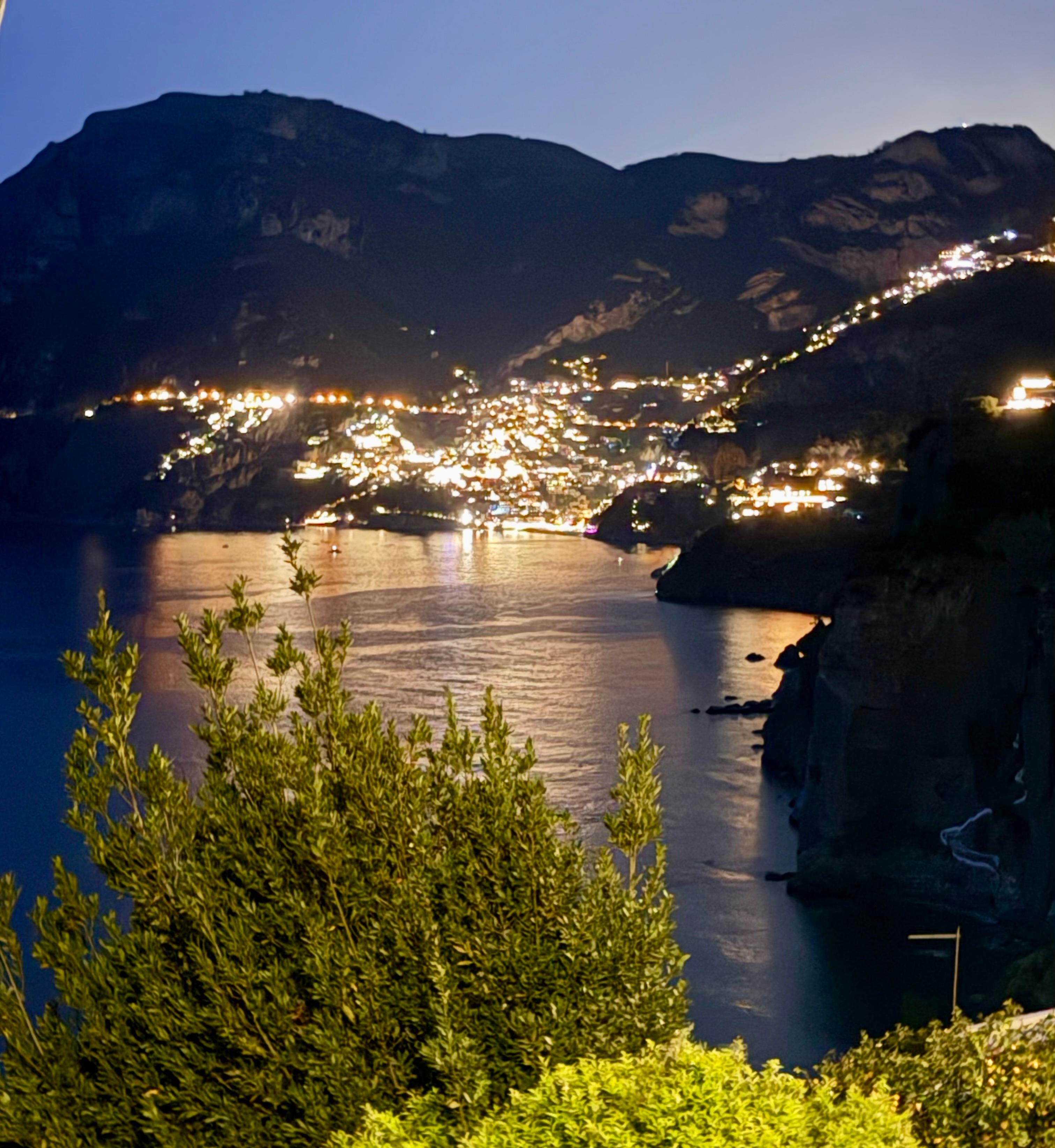 Positano from the balcony