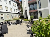 Innenhof des Hotels