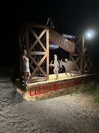 Sign at entrance of Cripple Creek