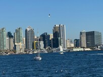 View from pier across the street