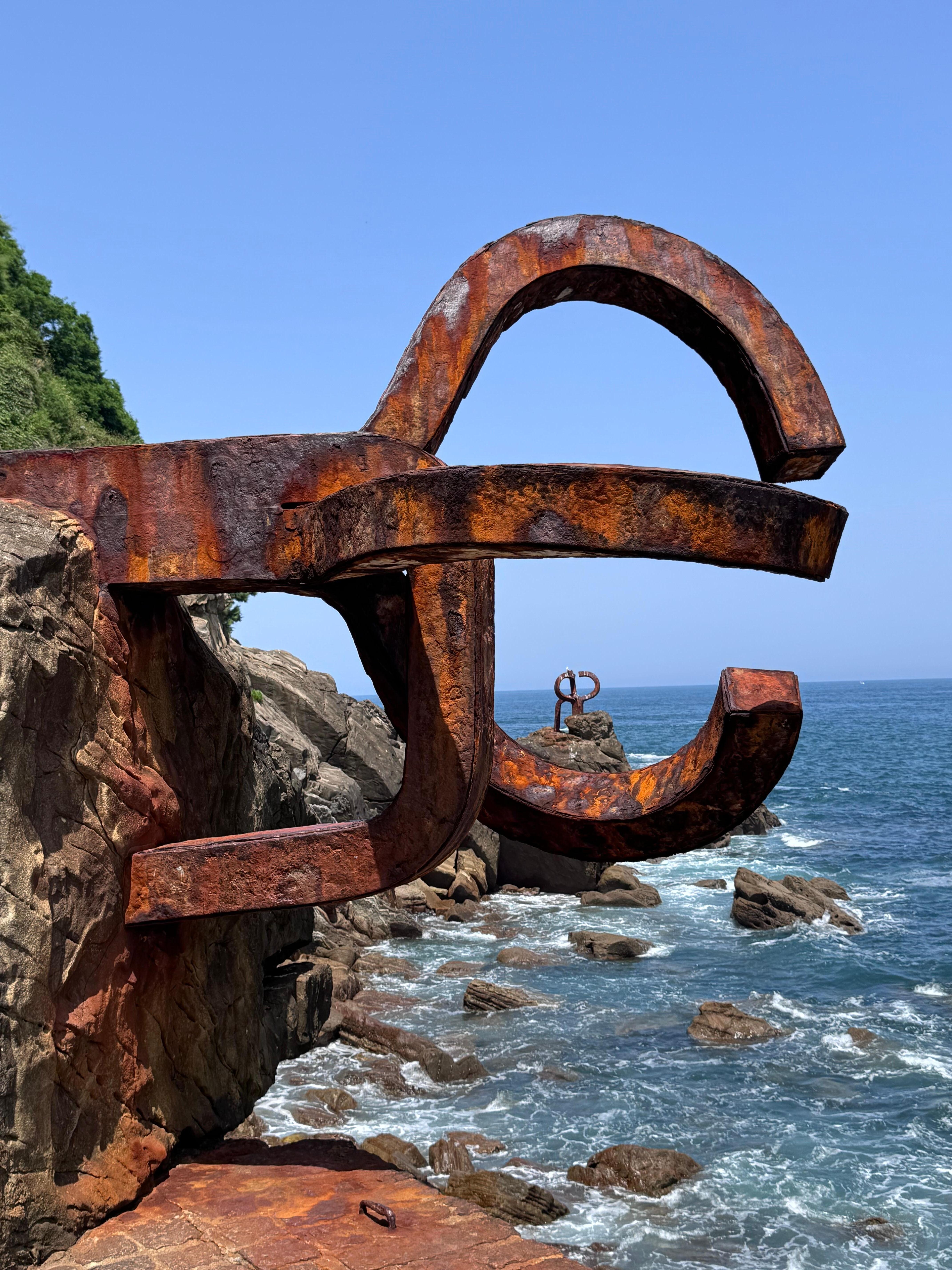 Chillida sculpture 
