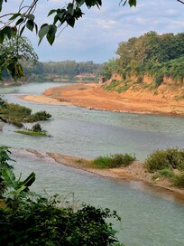 View from the outdoor seating area of the villa
