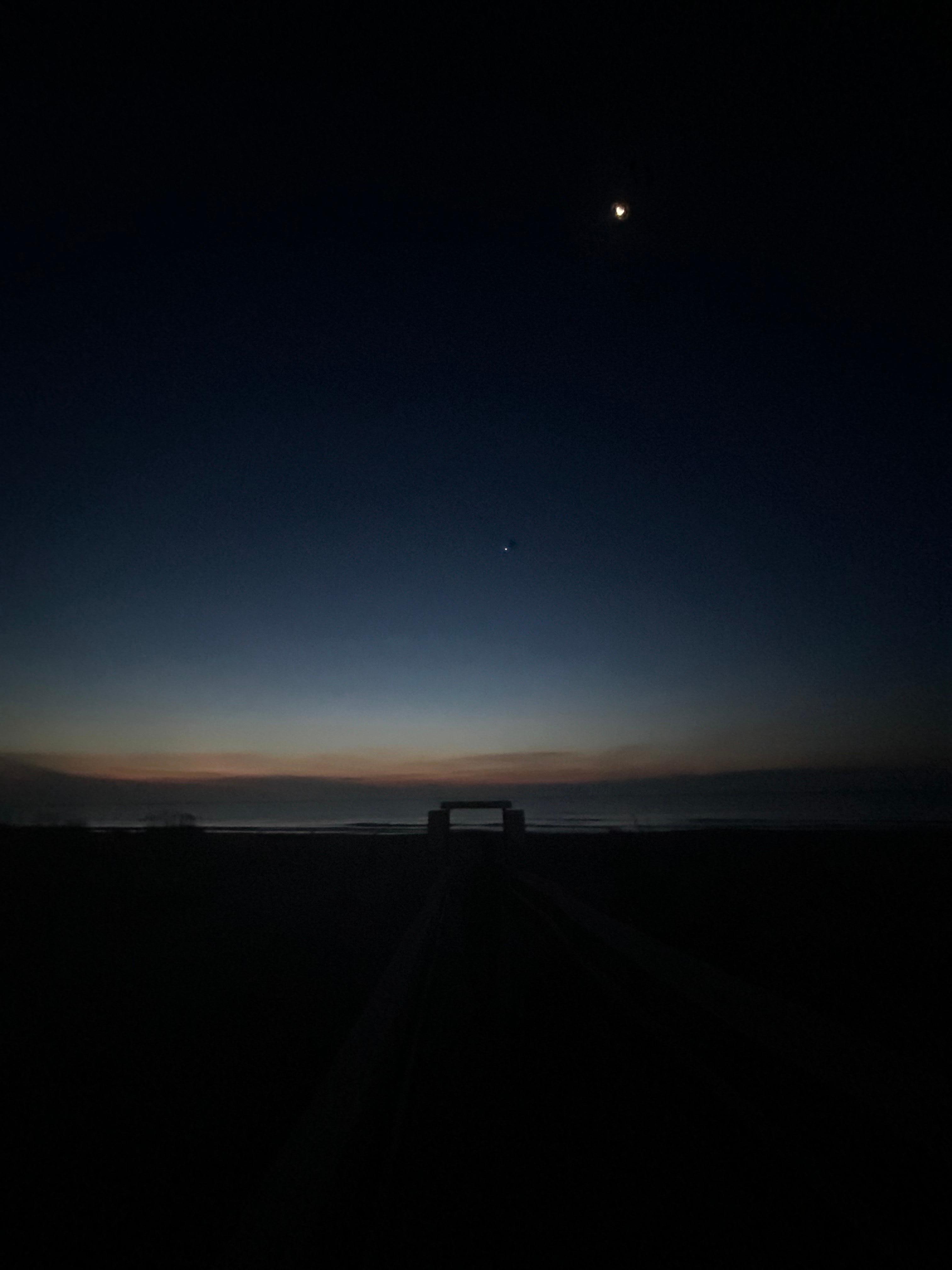 East Gate before dawn