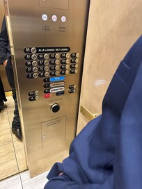 Conrad elevator that was right by room