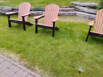 We loved these chairs by the pool