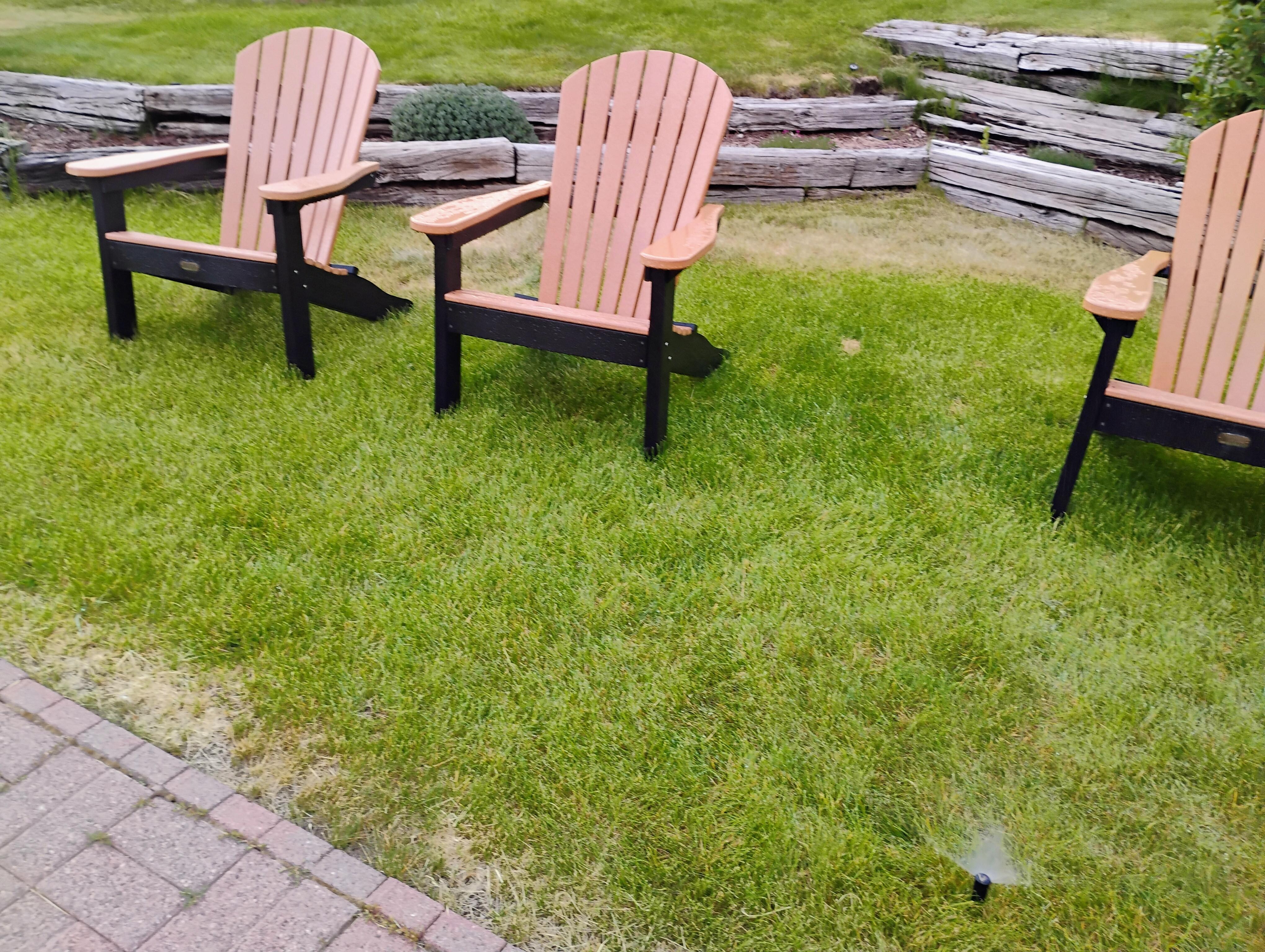 We loved these chairs by the pool