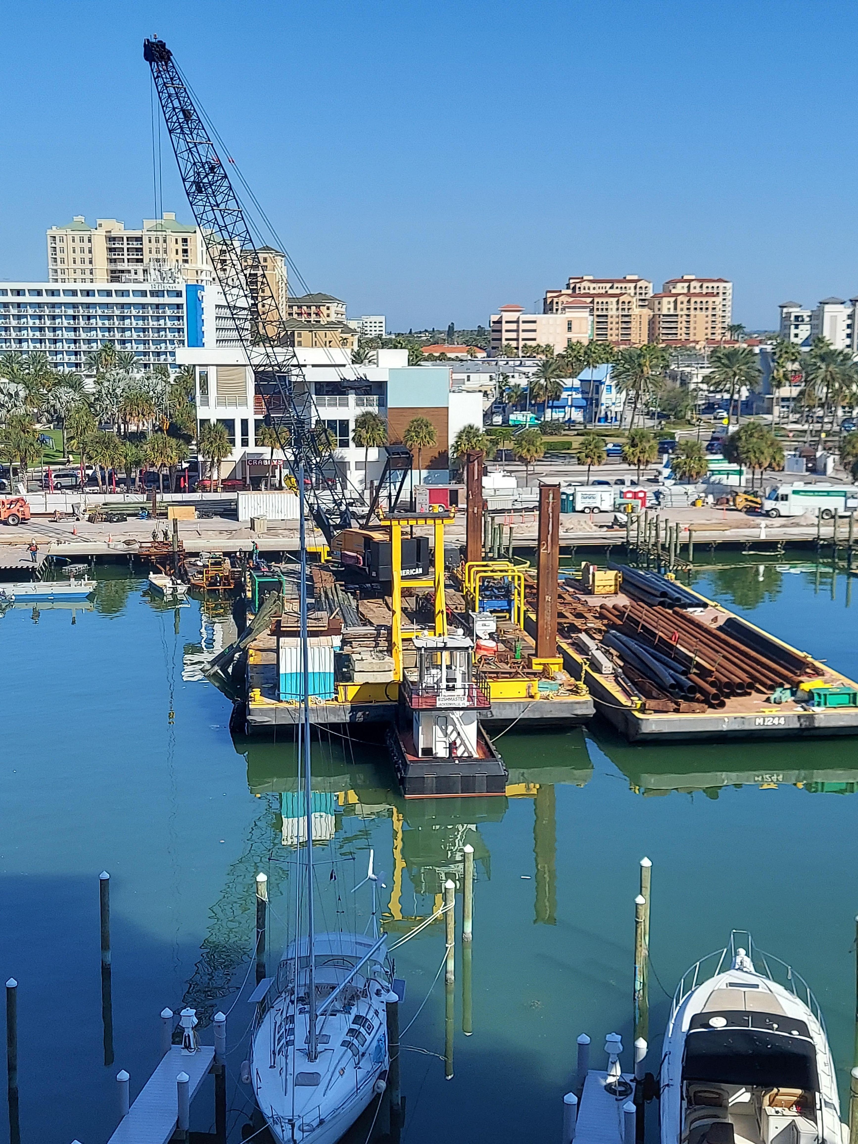 All the loud construction.