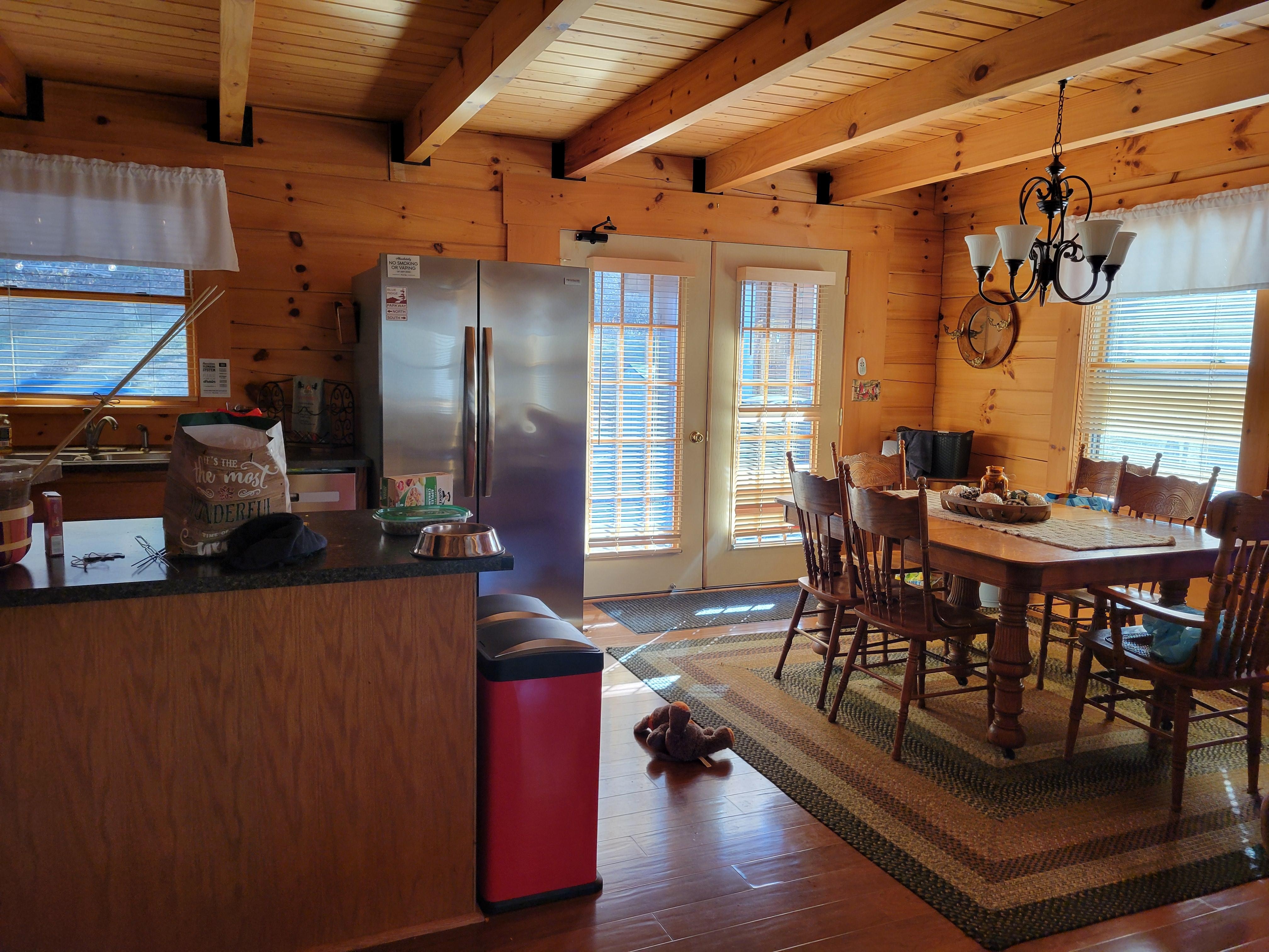 Kitchen and dining room