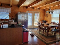 Kitchen and dining room