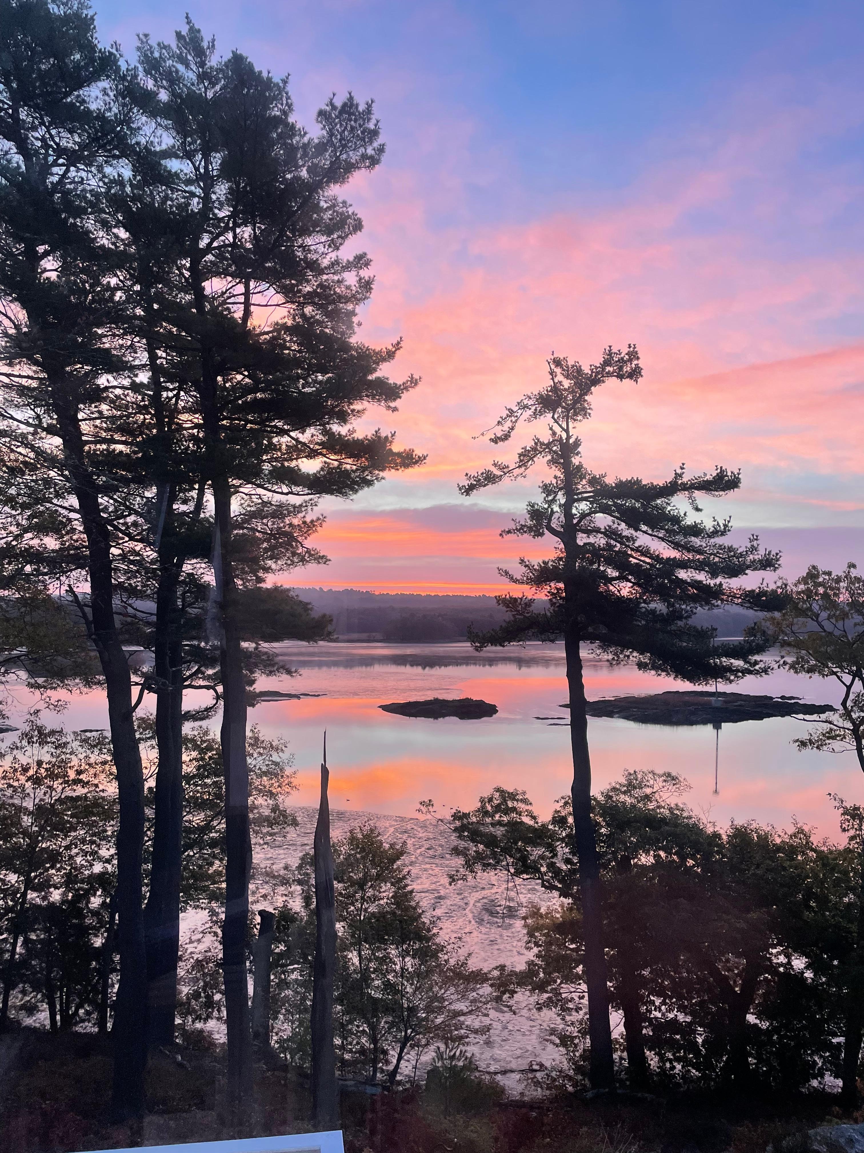 Sunrise from my room!