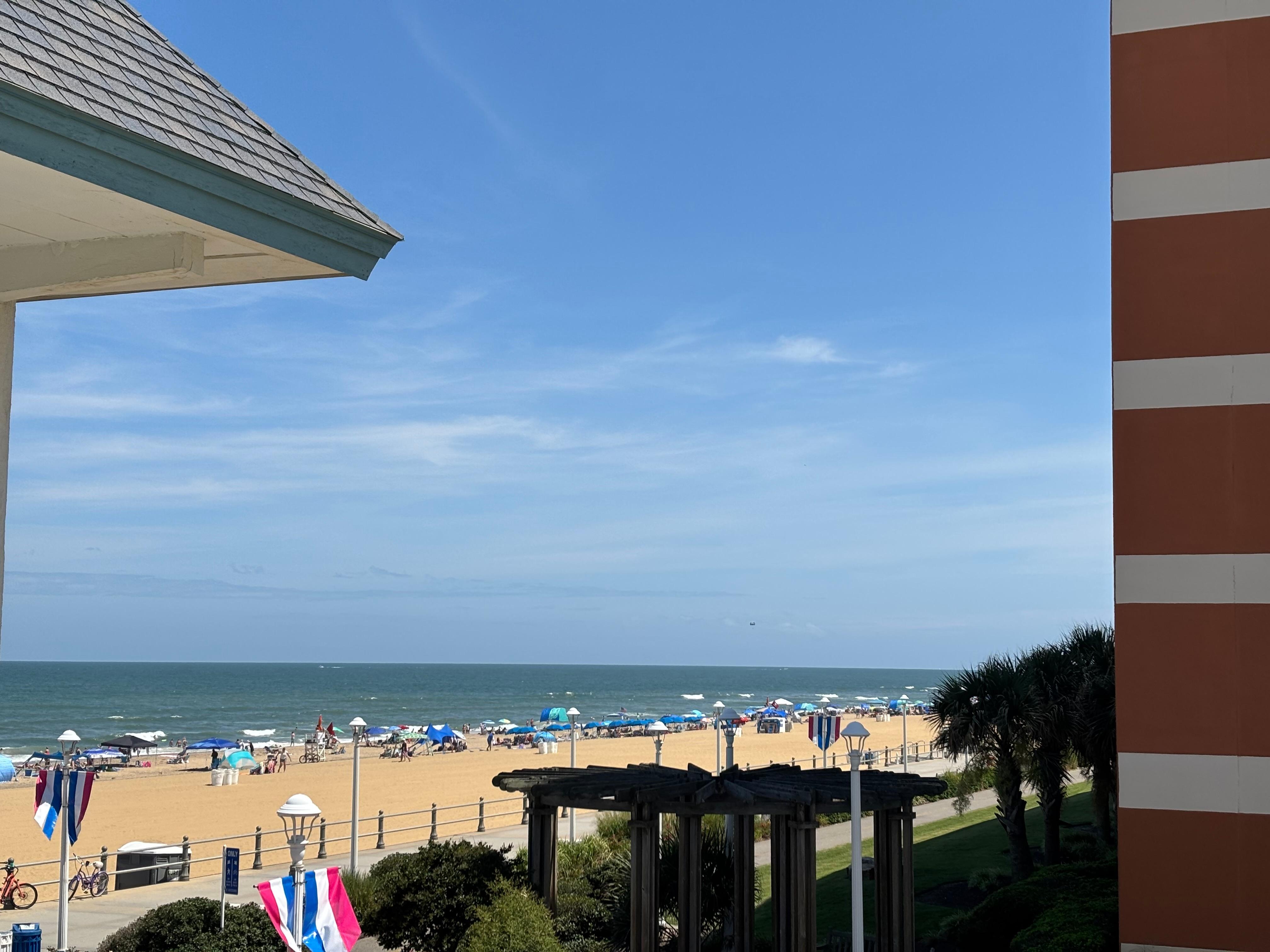 This was our view from our balcony. 