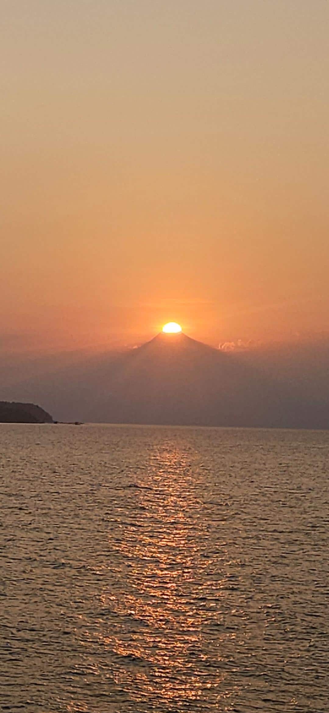 Sunset view from the balcony 