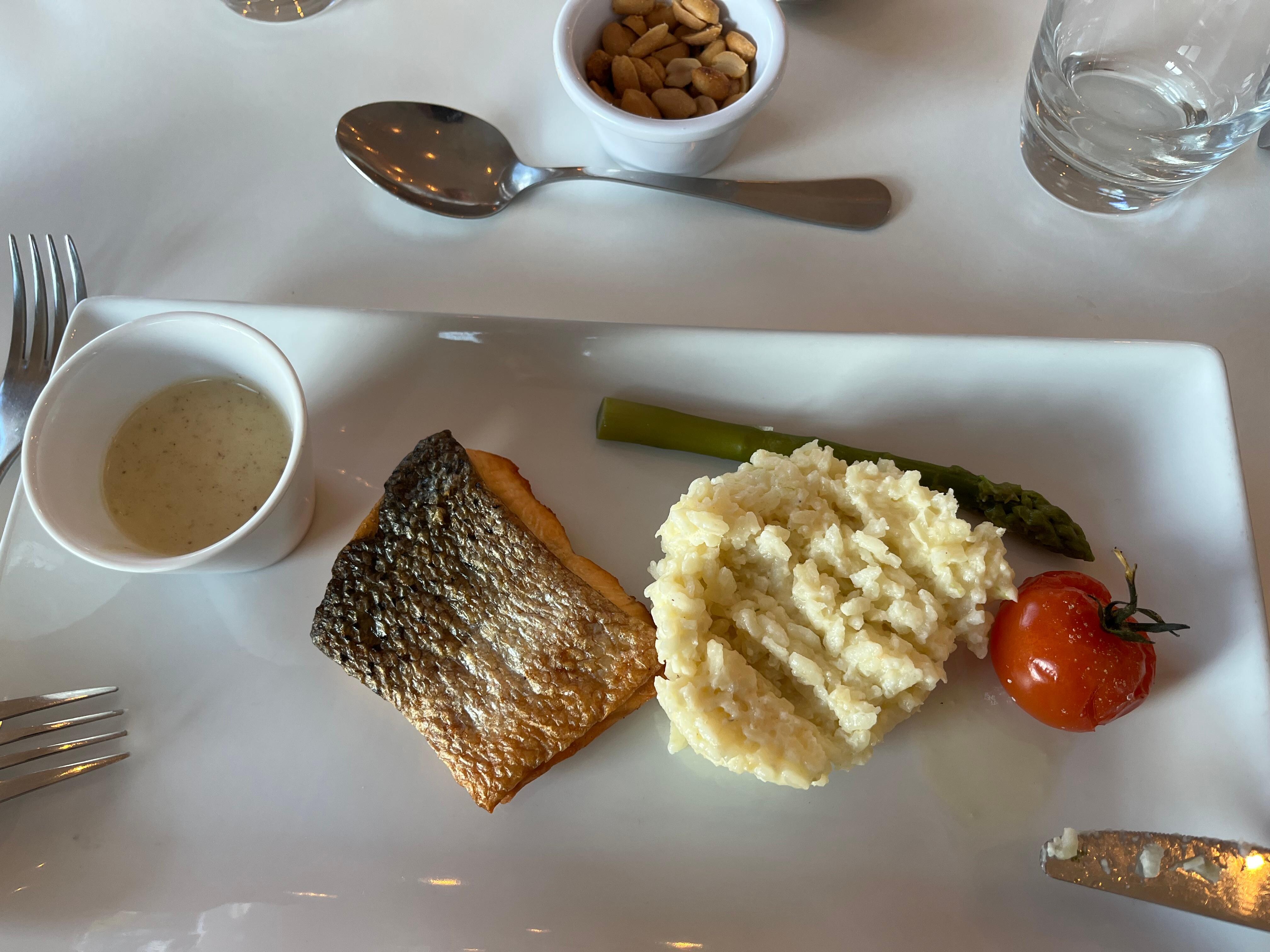 Zalmrisotto