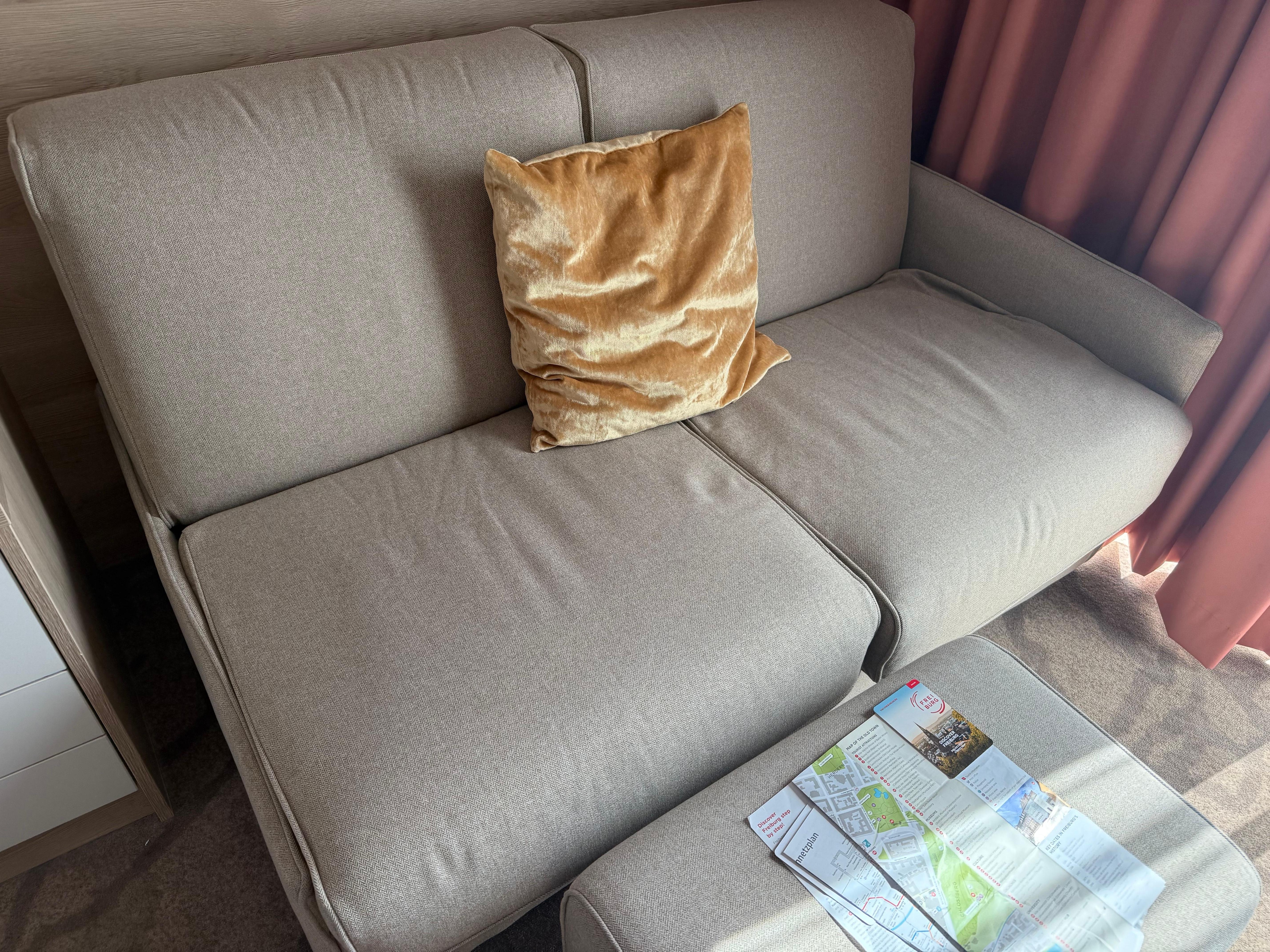 Sofa was worn out 