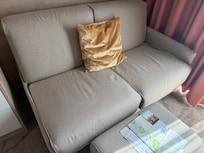 Sofa was worn out