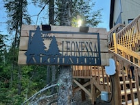 Sign at Parking Area