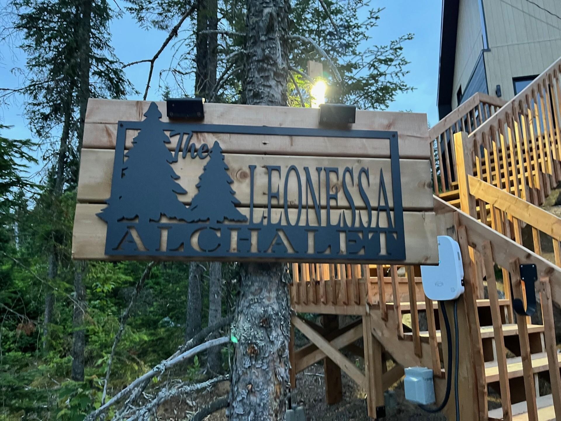 Sign at Parking Area