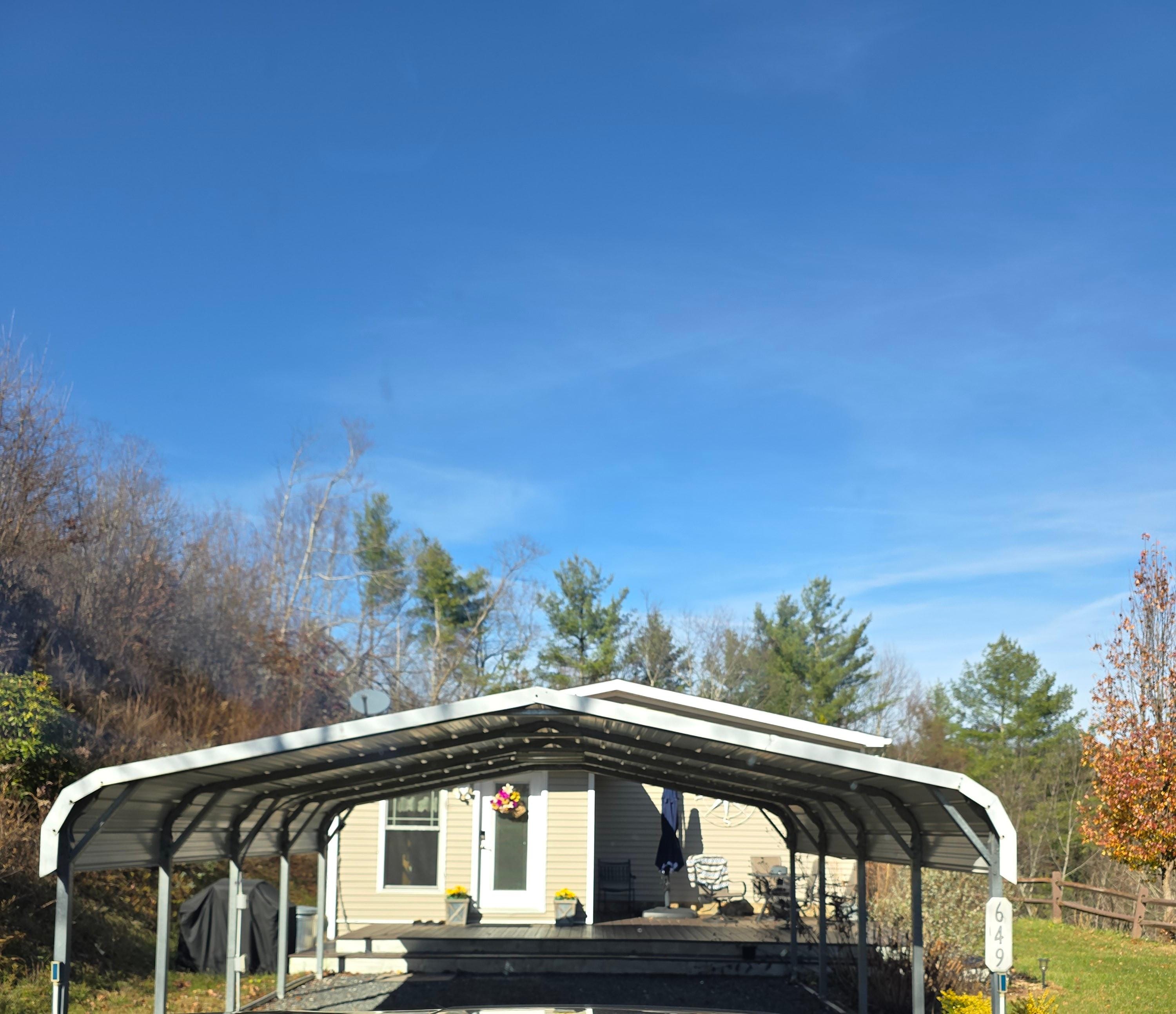 When we pulled up to the home picture