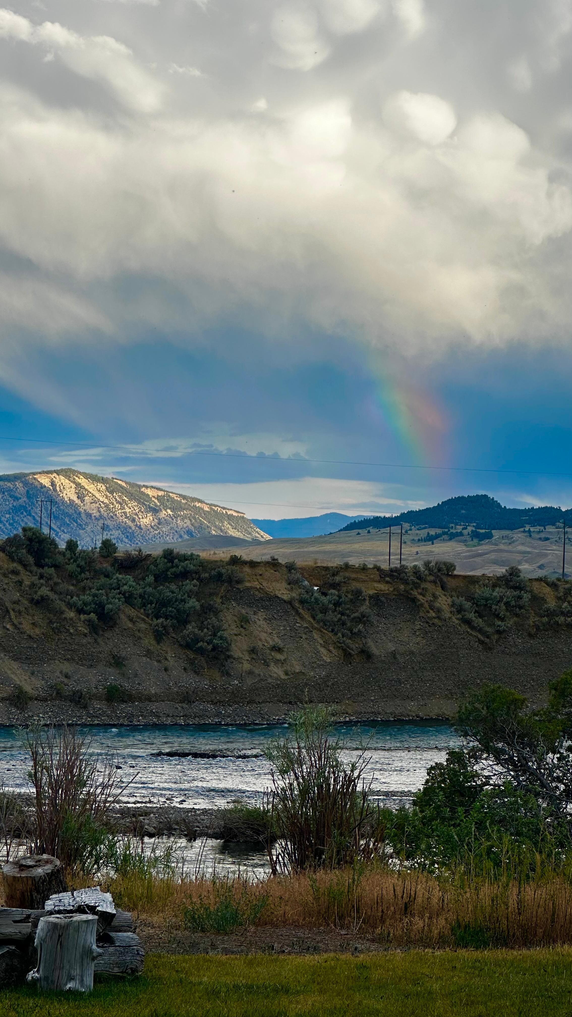 Impressive view from the back porch!