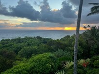 Sunrise from the deck