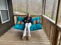 My daughter LOVED the chair swing.