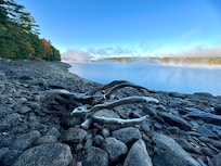 River behind property