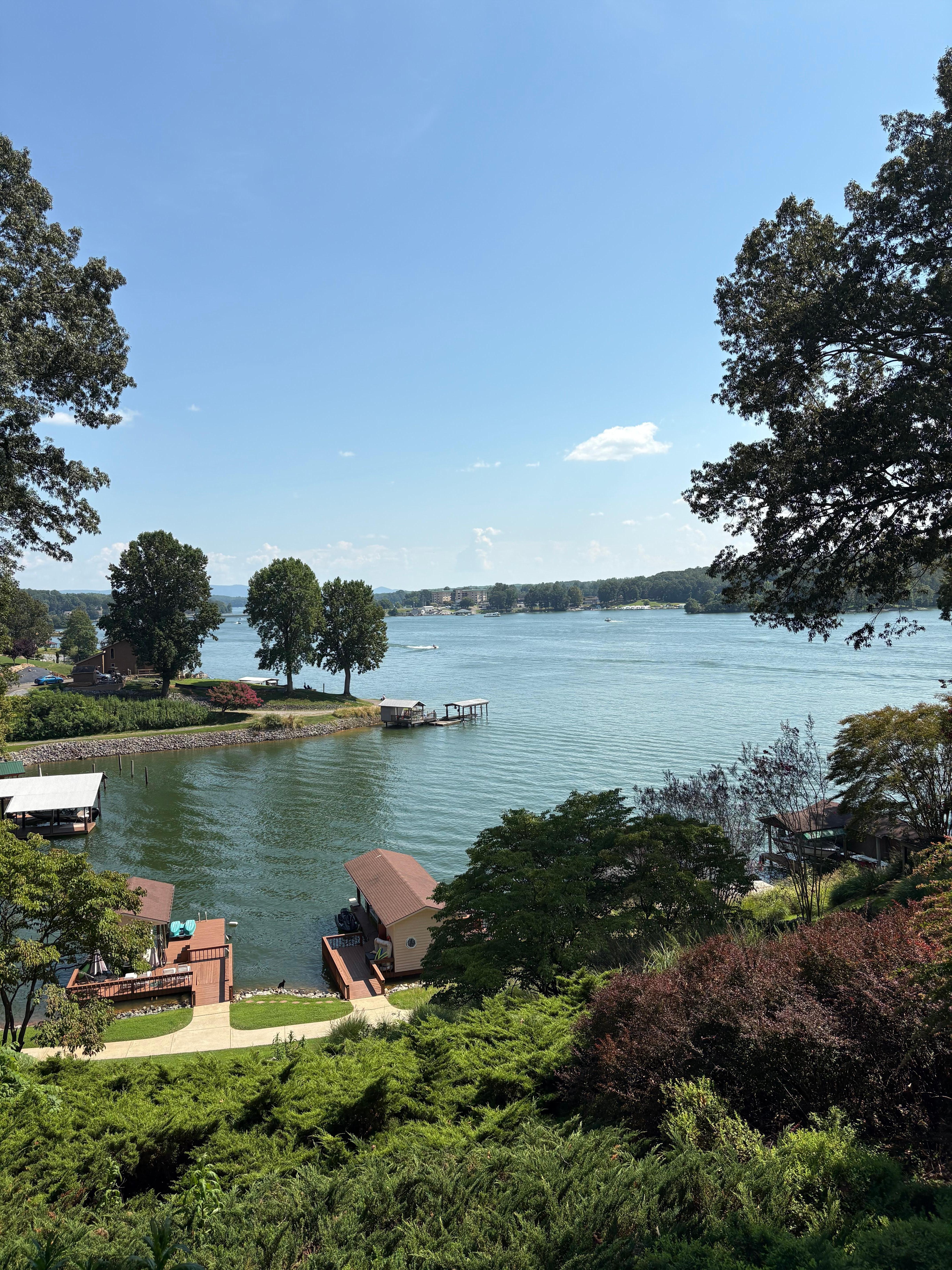 The amazing view from our porch. 