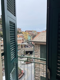 View from the balcony