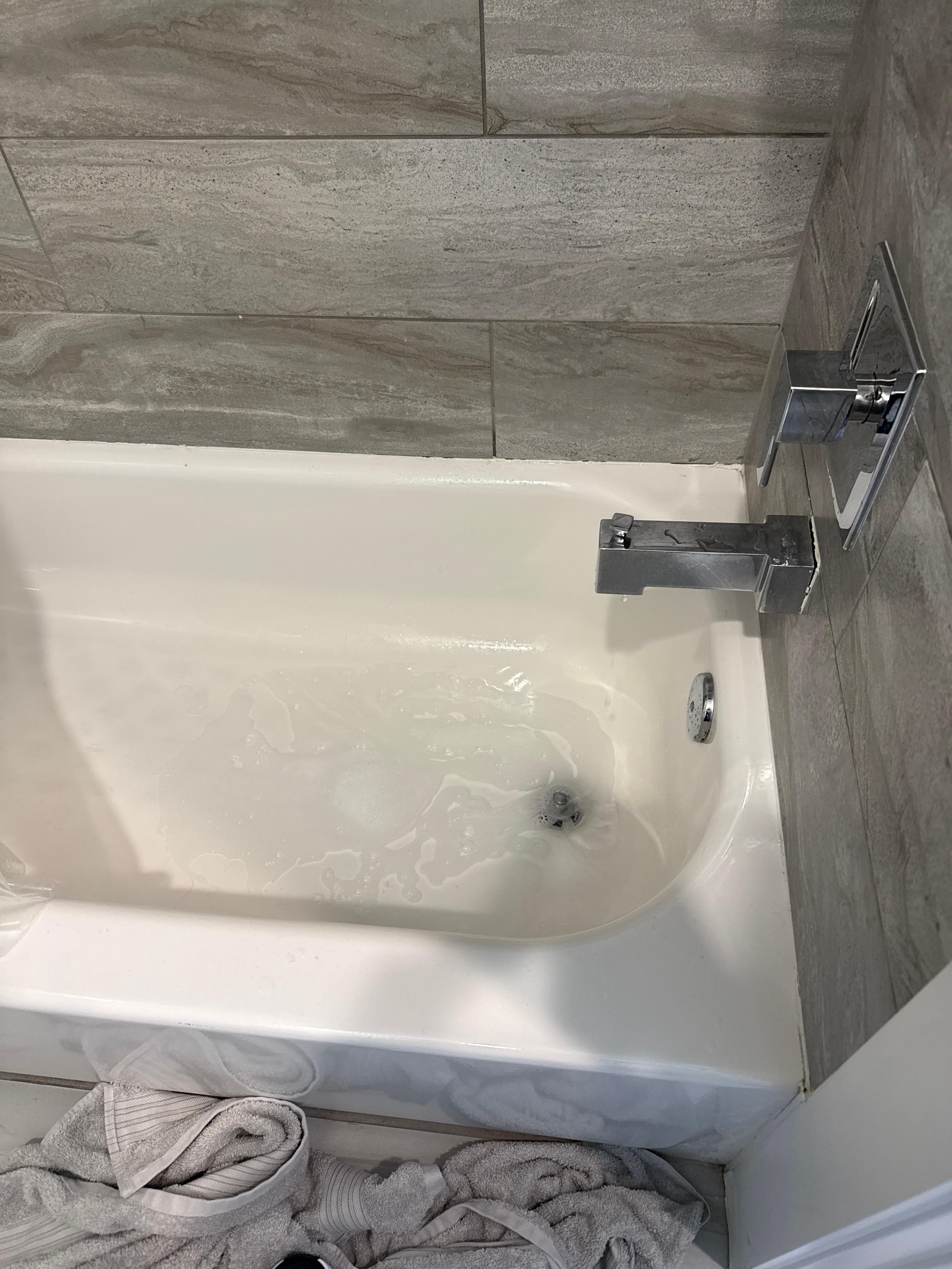 Bathroom drain clogging 