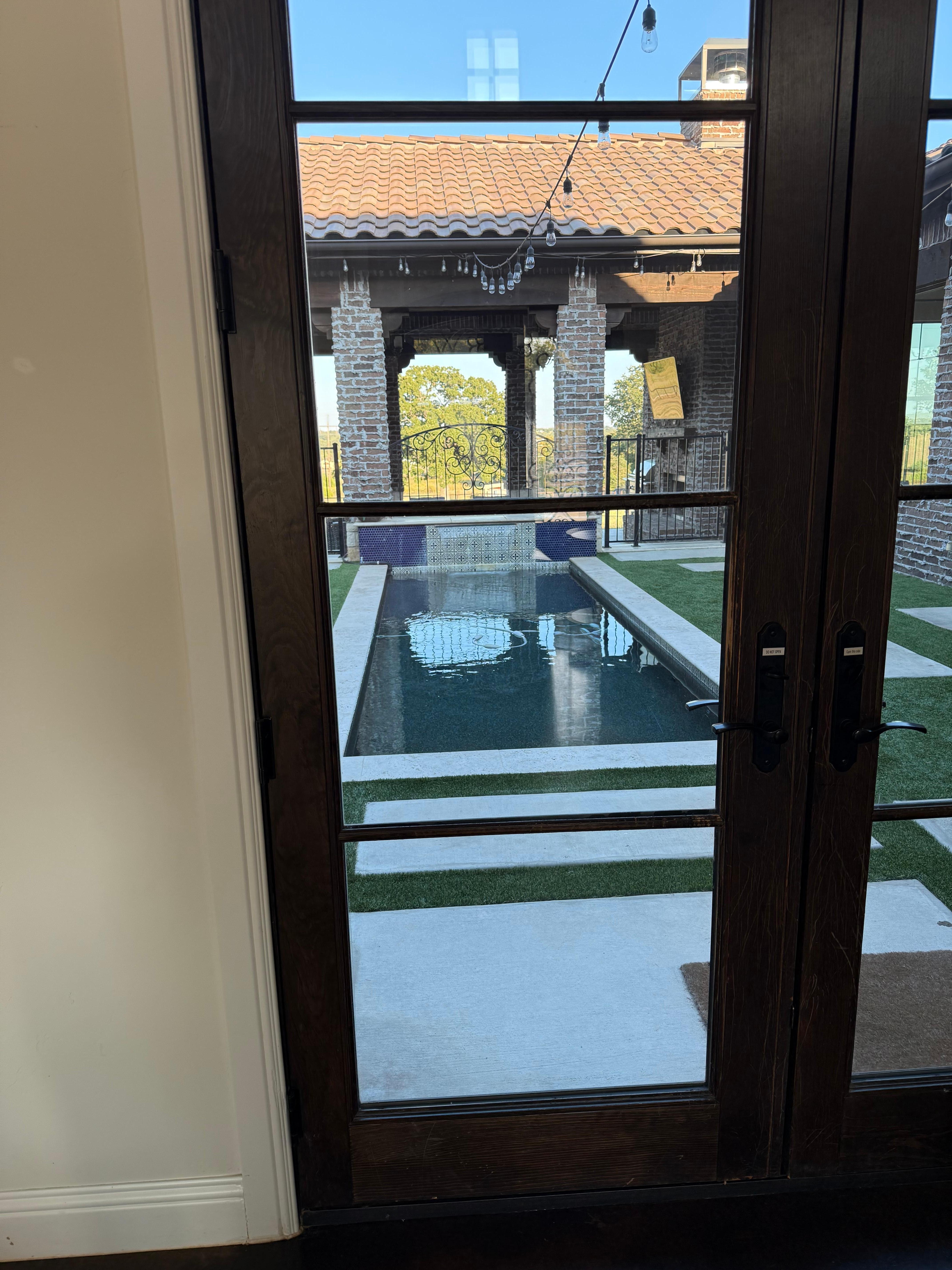 Beautiful pool and courtyard 