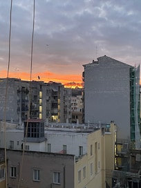 Sunrise from living room