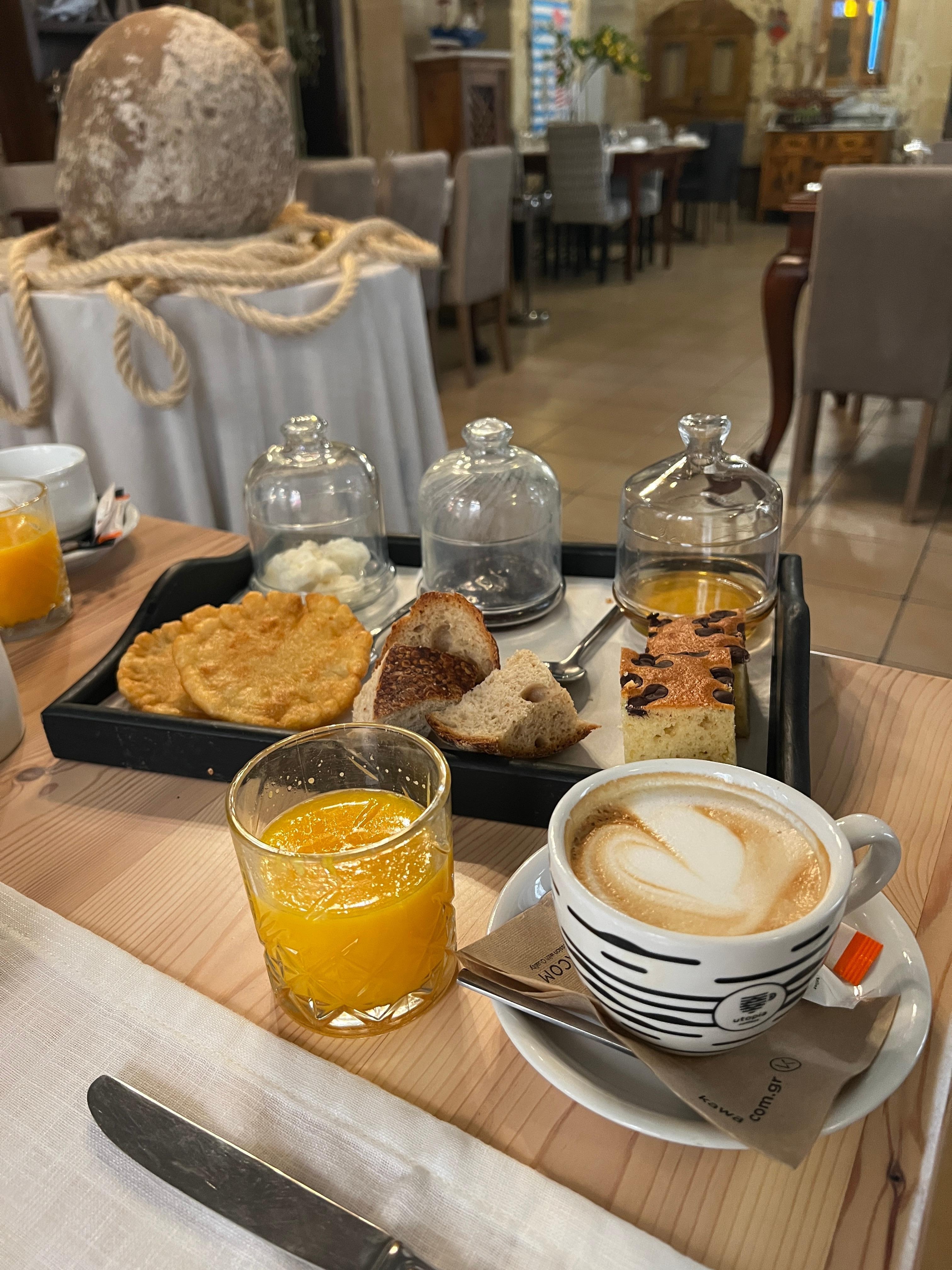 Authentic Cretan breakfast!