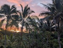 Sunrise from the balcony