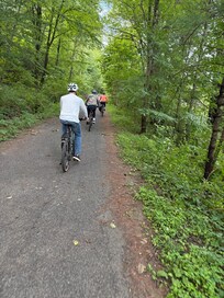 Nice rail trail from Rosendale.