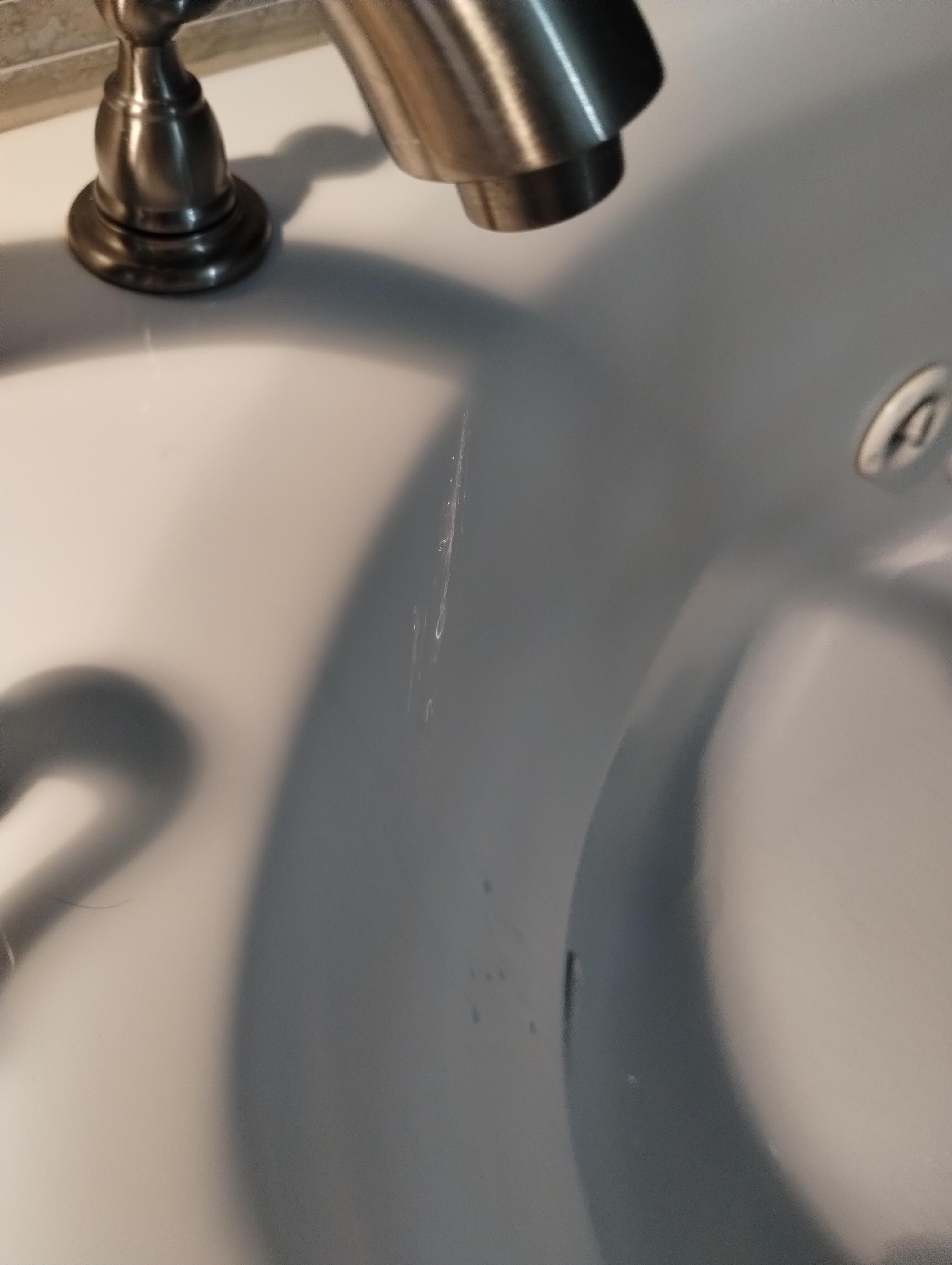 Hot tub faucet leaks almost a stream.  But it did not make any noise so I did not report it.