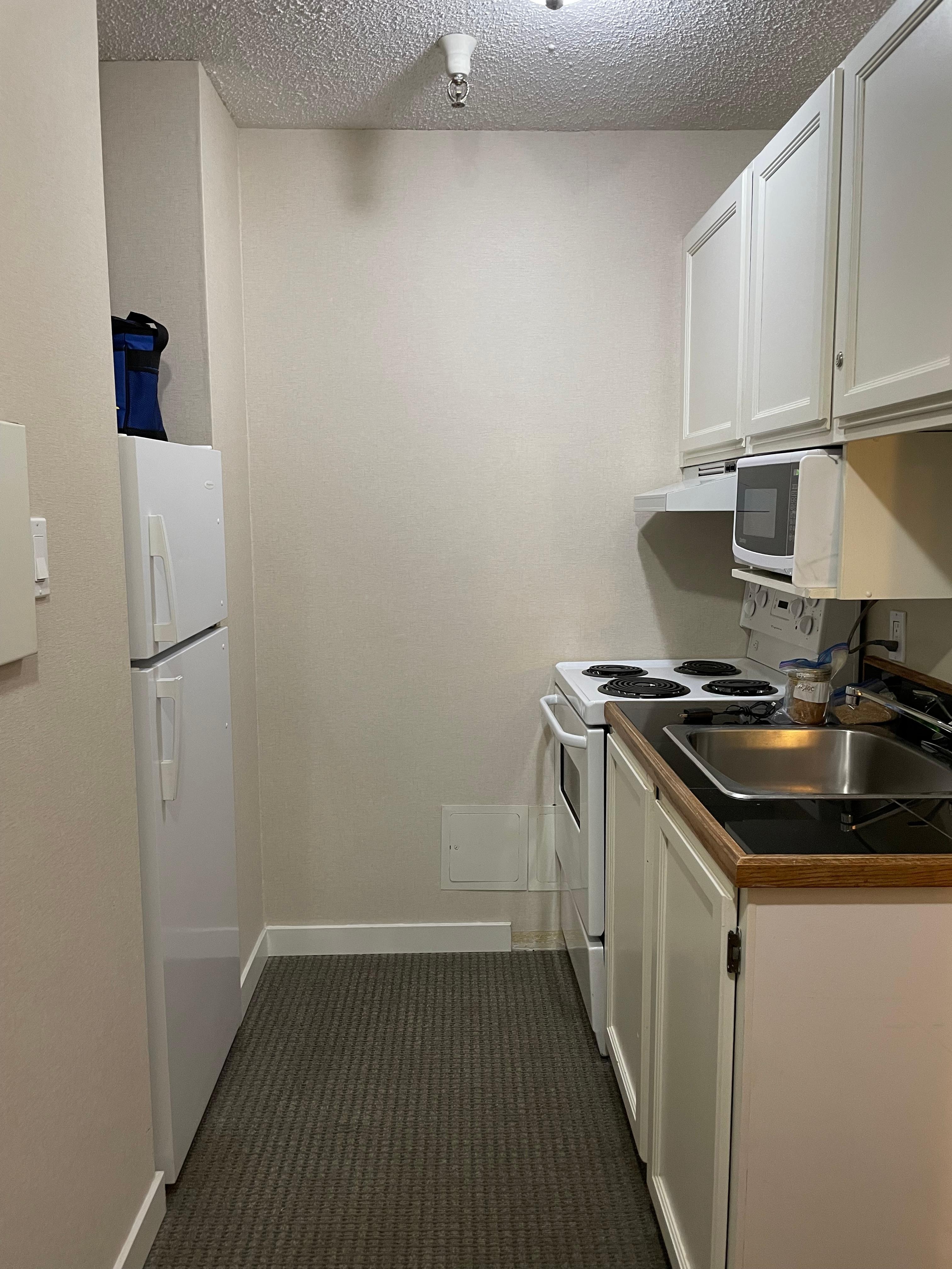 Kitchenette with the essentials