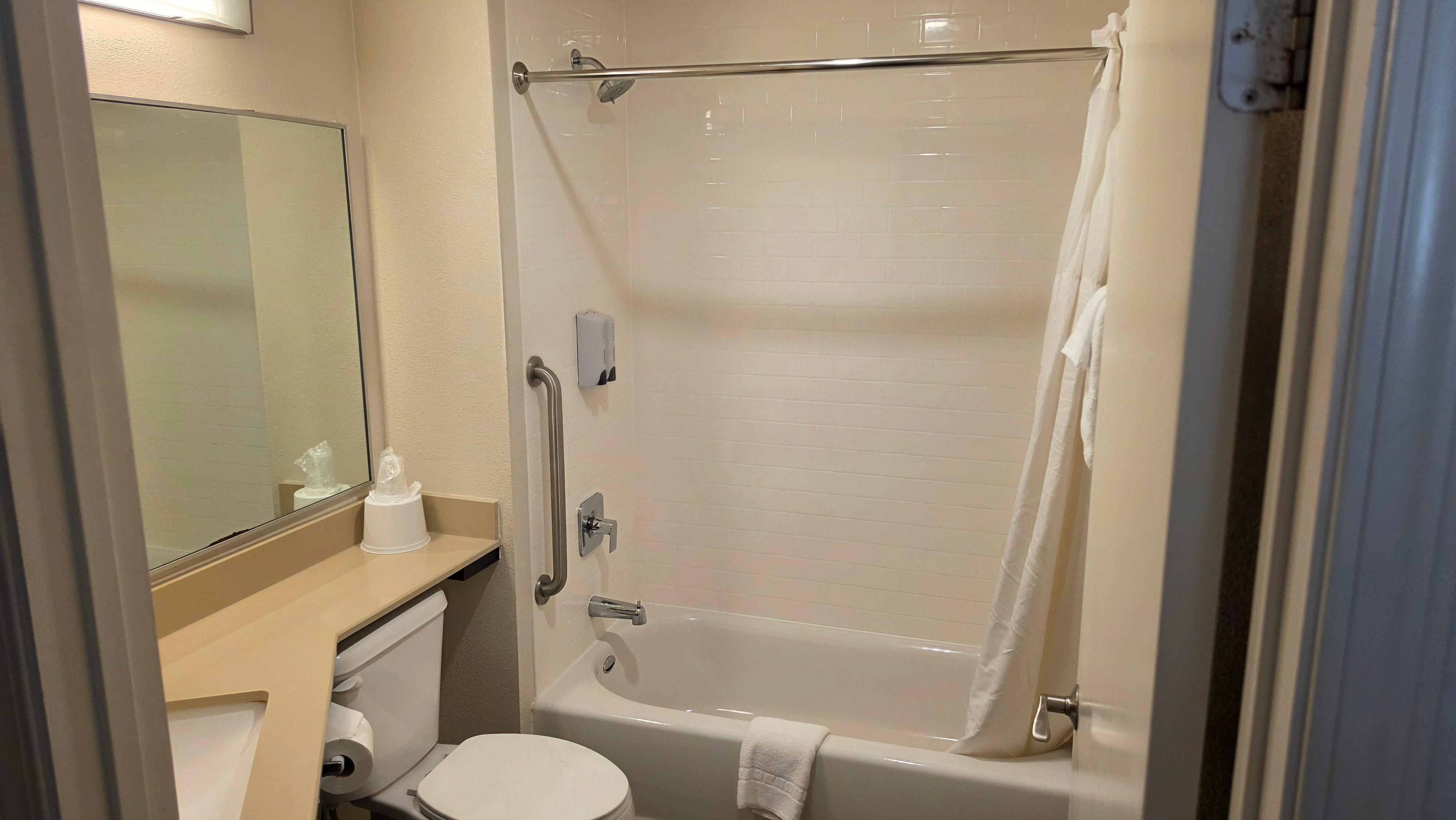 Bathroom shower and access