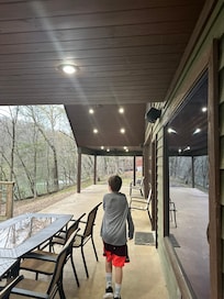 Full wrap around covered porch