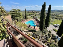 View from our balcony.
