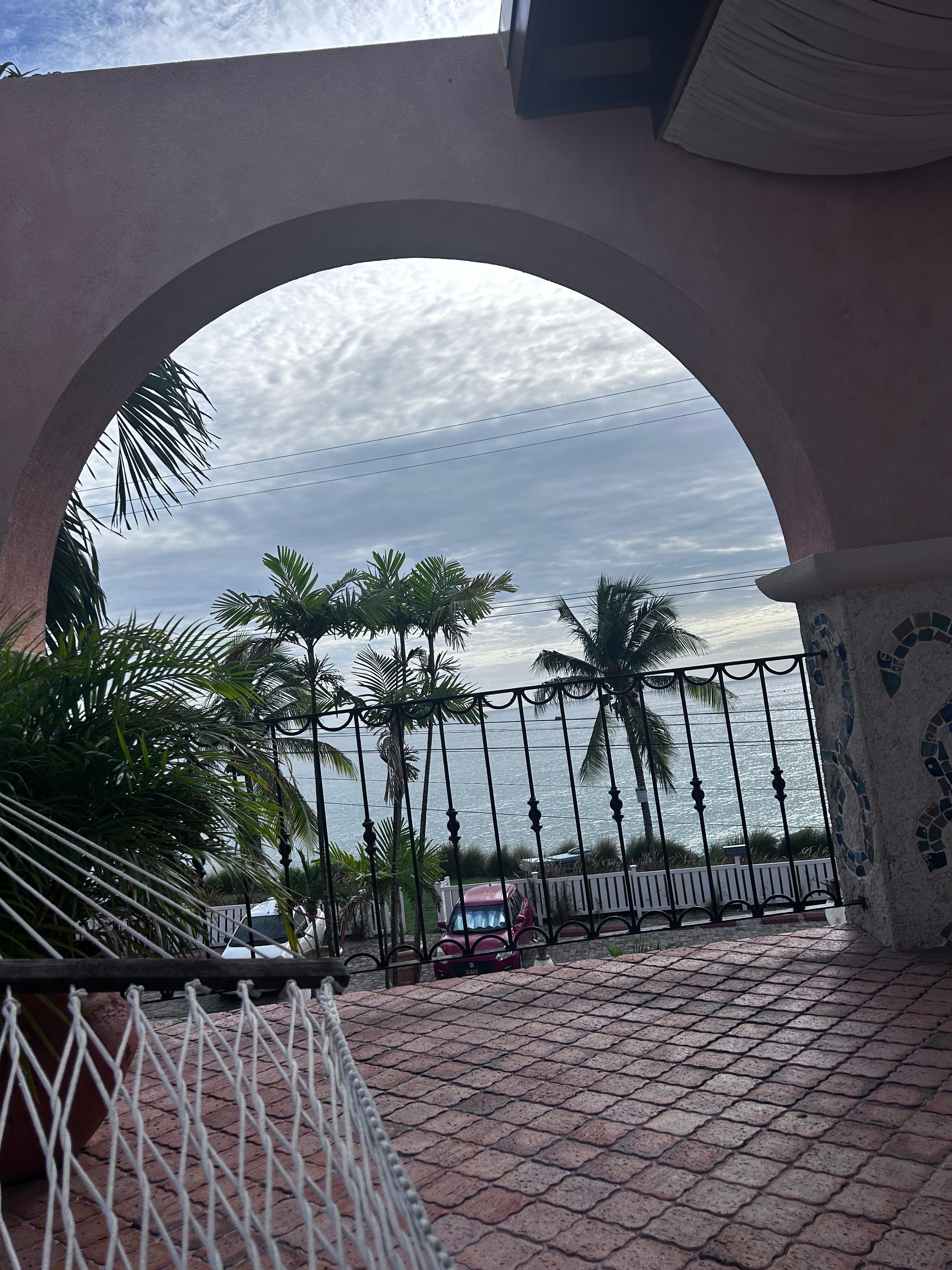 View from pool terrace