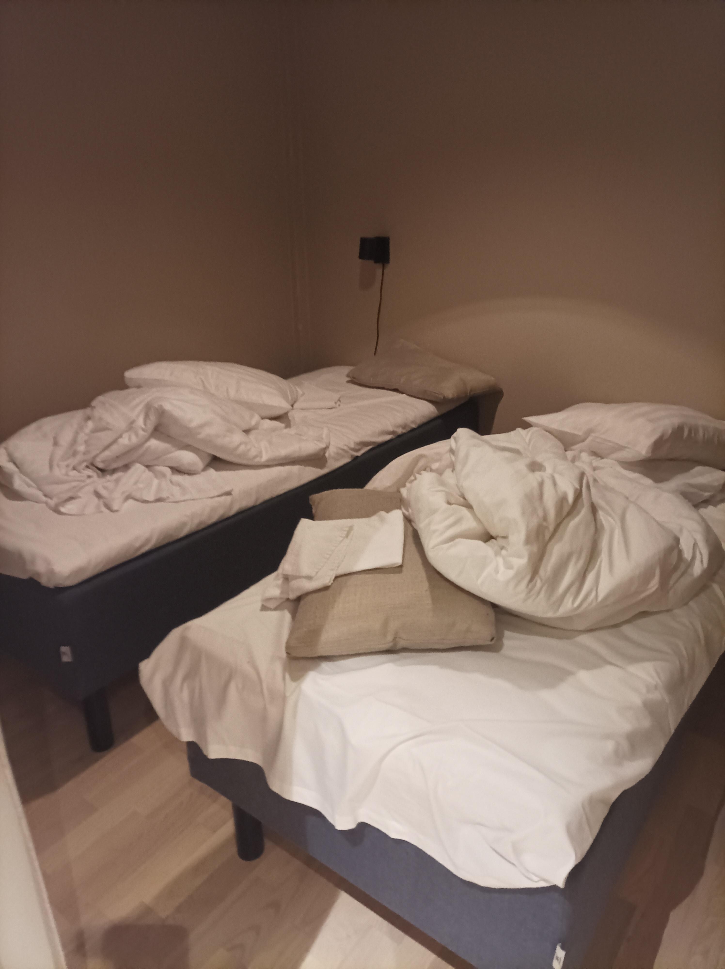 The original room allocated to us