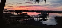 Sunset at the Dock. Beautiful