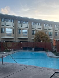 The heated pool was a bonus. It was so warm we were able to swim in late November! The kids loved it!