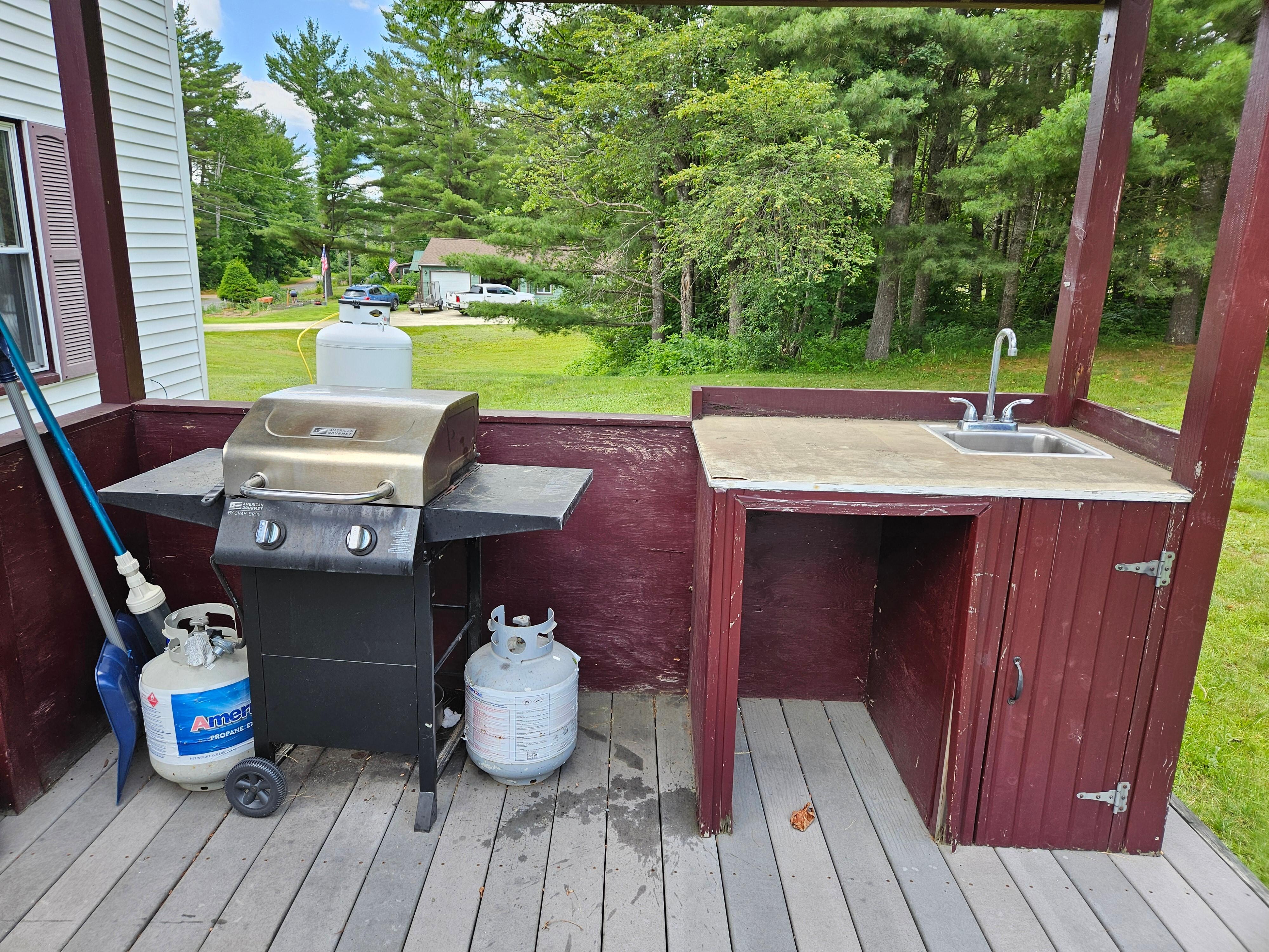Grill area
