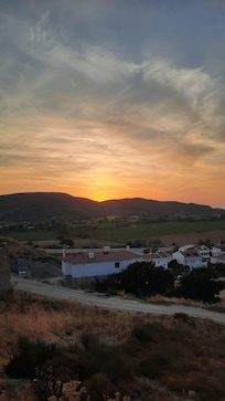 Otelden günbatımı