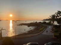 Sunset from our balcony