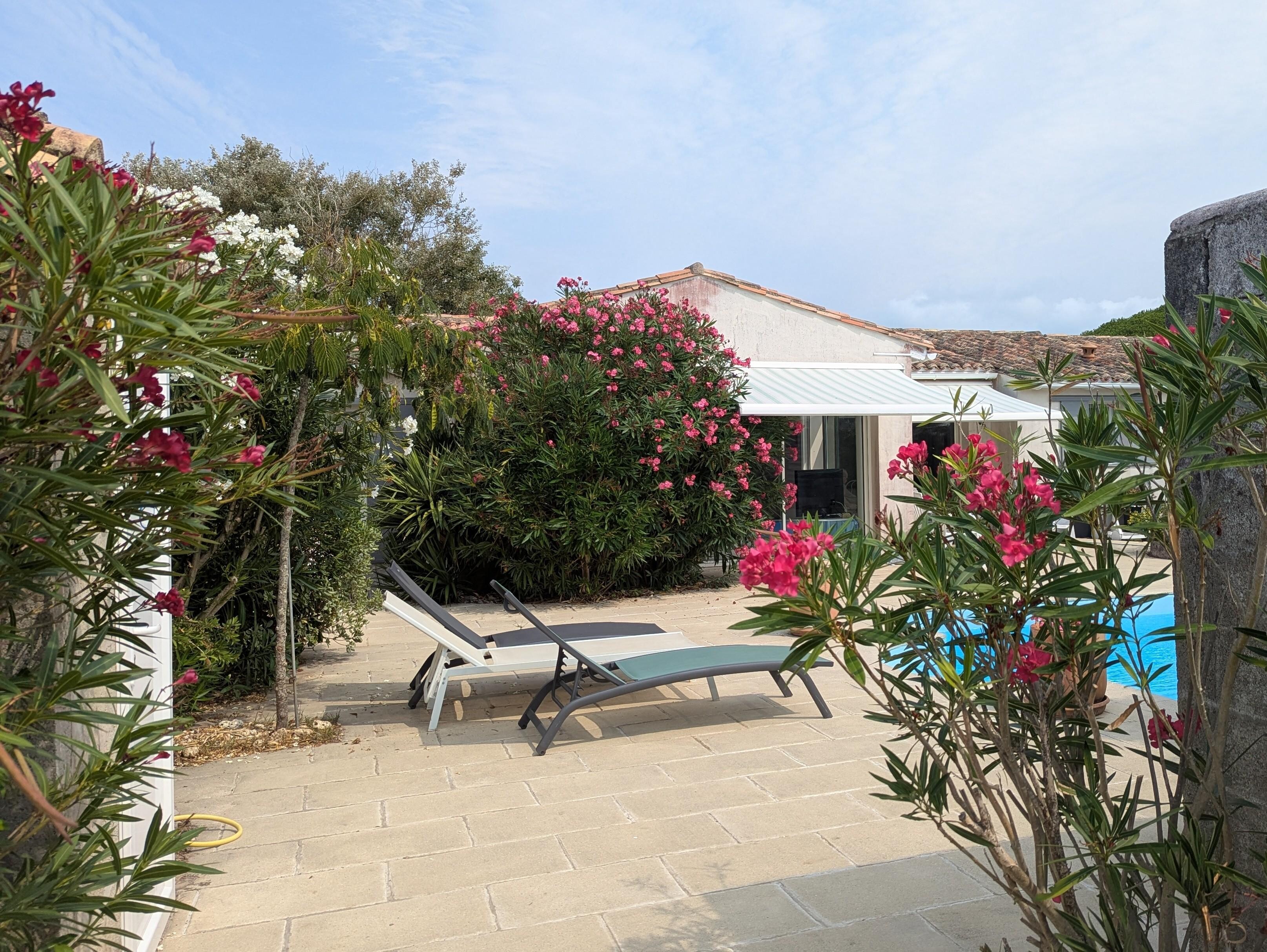 The entrance to the house